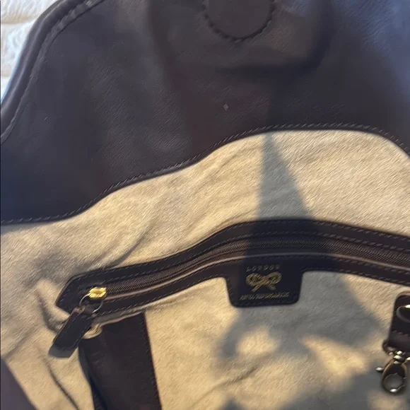 Anya Hindemarch large Brown Woven Leather Handbag - Picture 6 of 7